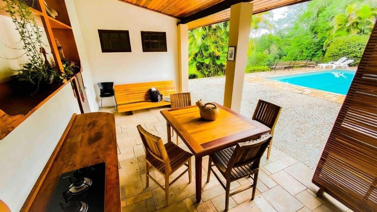 Chale Com Vista Incrivel Villa Sao Roque  Bagian luar foto