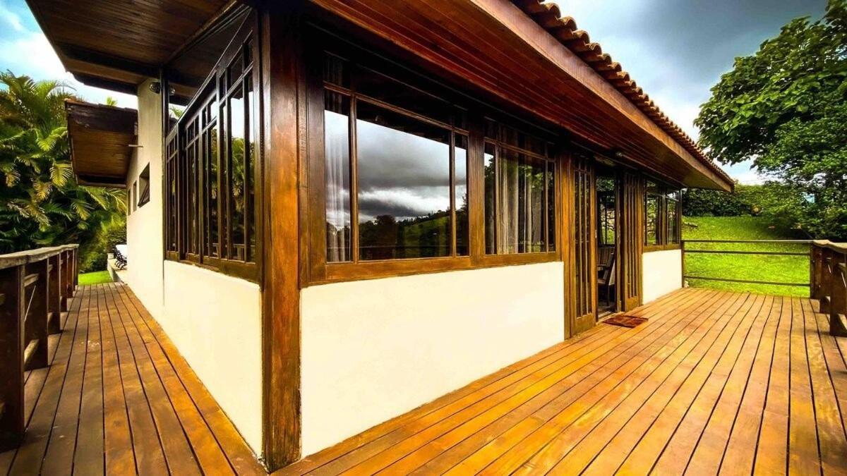 Chale Com Vista Incrivel Villa Sao Roque  Bagian luar foto