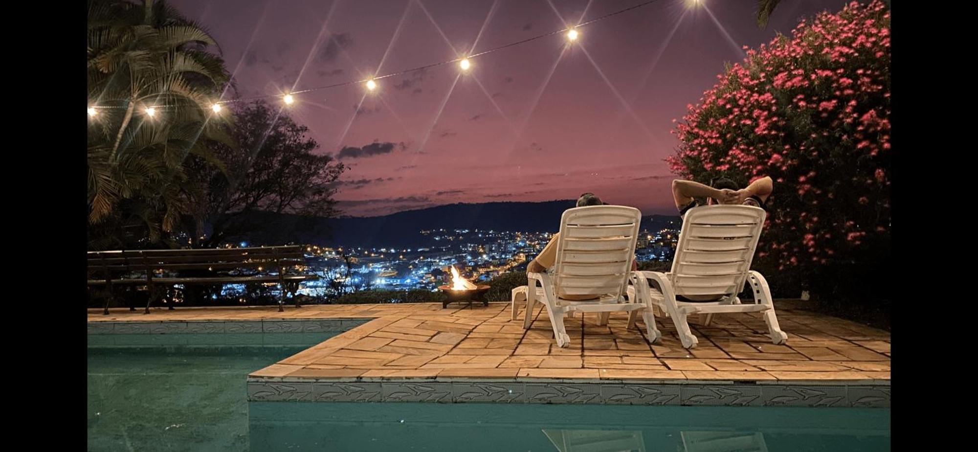 Chale Com Vista Incrivel Villa Sao Roque  Bagian luar foto
